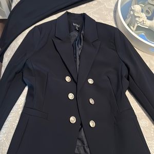 Navy Nicole miller suit